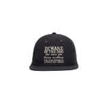 LETTERING SKATE CAP - Black