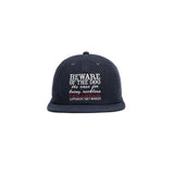 LETTERING SKATE CAP - Navy