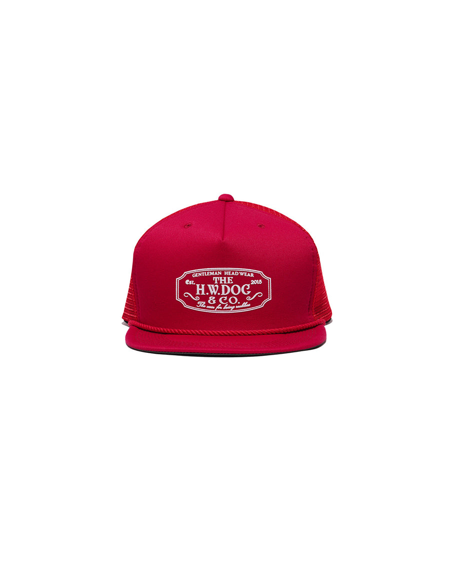MESH TRUCKER CAP - Red