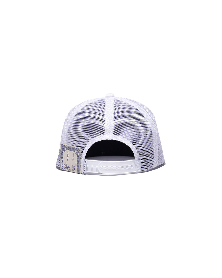 MESH TRUCKER CAP - White
