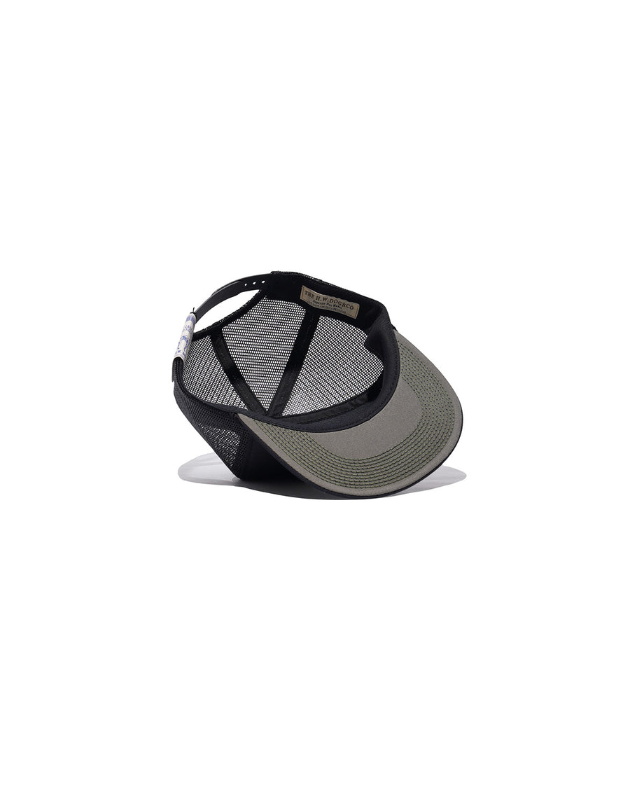 MESH TRUCKER CAP - Black