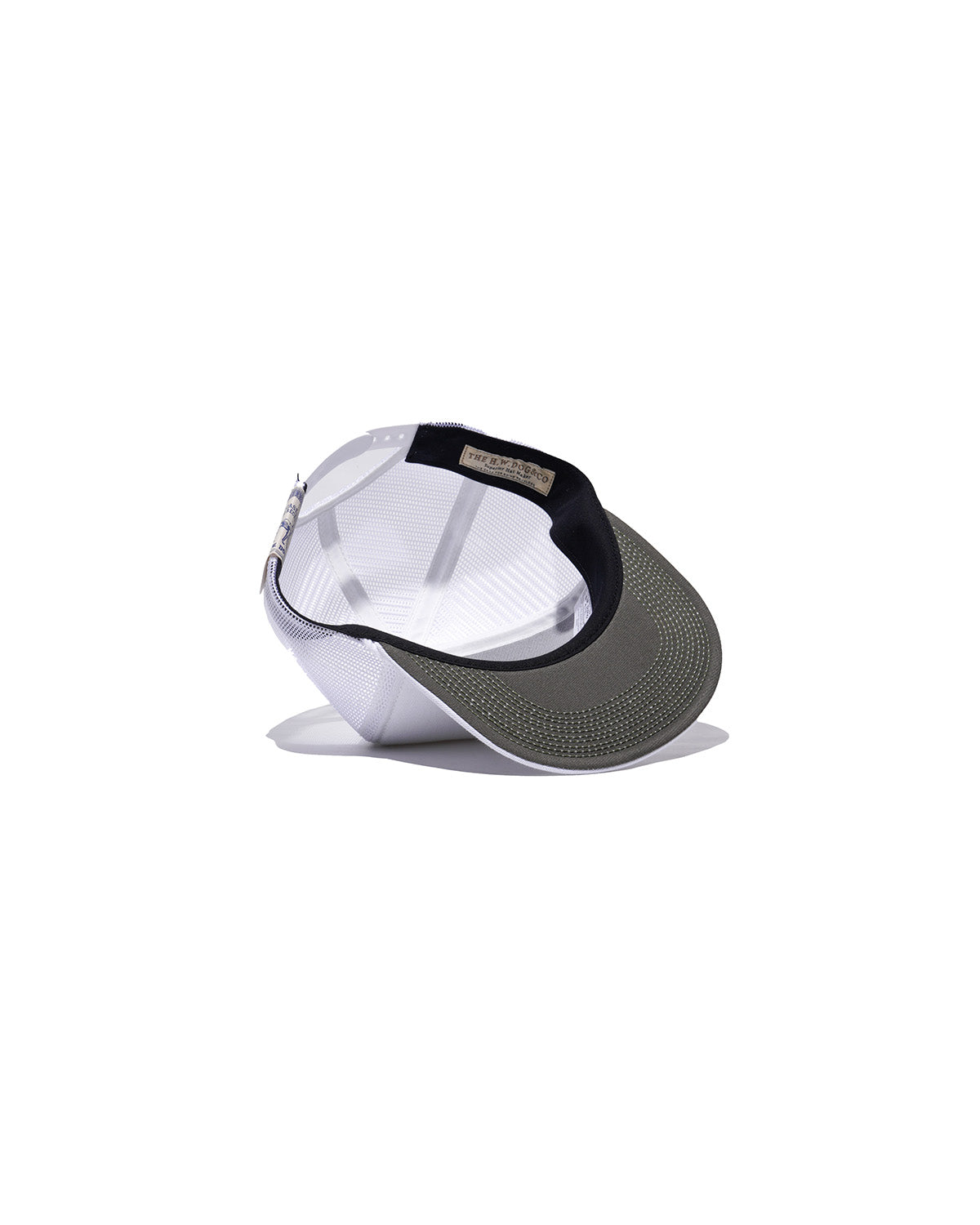 MESH TRUCKER CAP - White – THE H.W.DOG&CO.