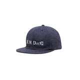 DENIM SKATE CAP - Navy