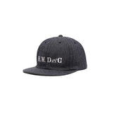 DENIM SKATE CAP - Black