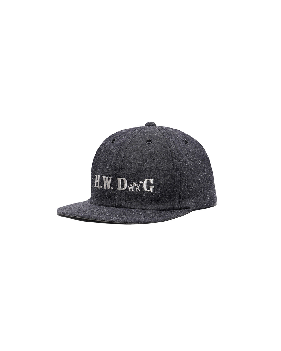 DENIM SKATE CAP - Black