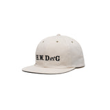 DENIM SKATE CAP - Natural