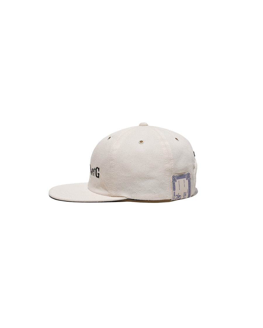 DENIM SKATE CAP - Natural