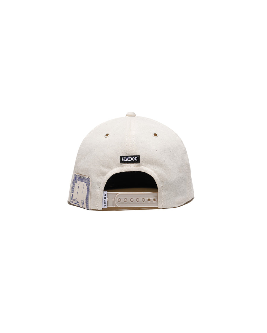 DENIM SKATE CAP - Natural