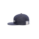 DENIM SKATE CAP - Navy