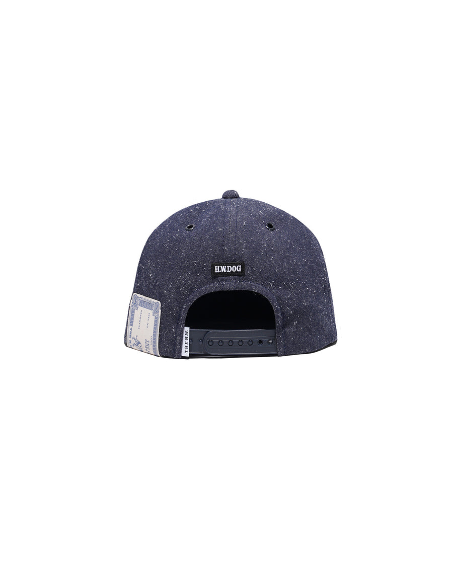 DENIM SKATE CAP - Navy