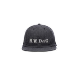 DENIM SKATE CAP - Black