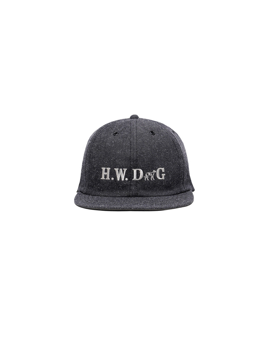 DENIM SKATE CAP - Black