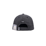 DENIM SKATE CAP - Black