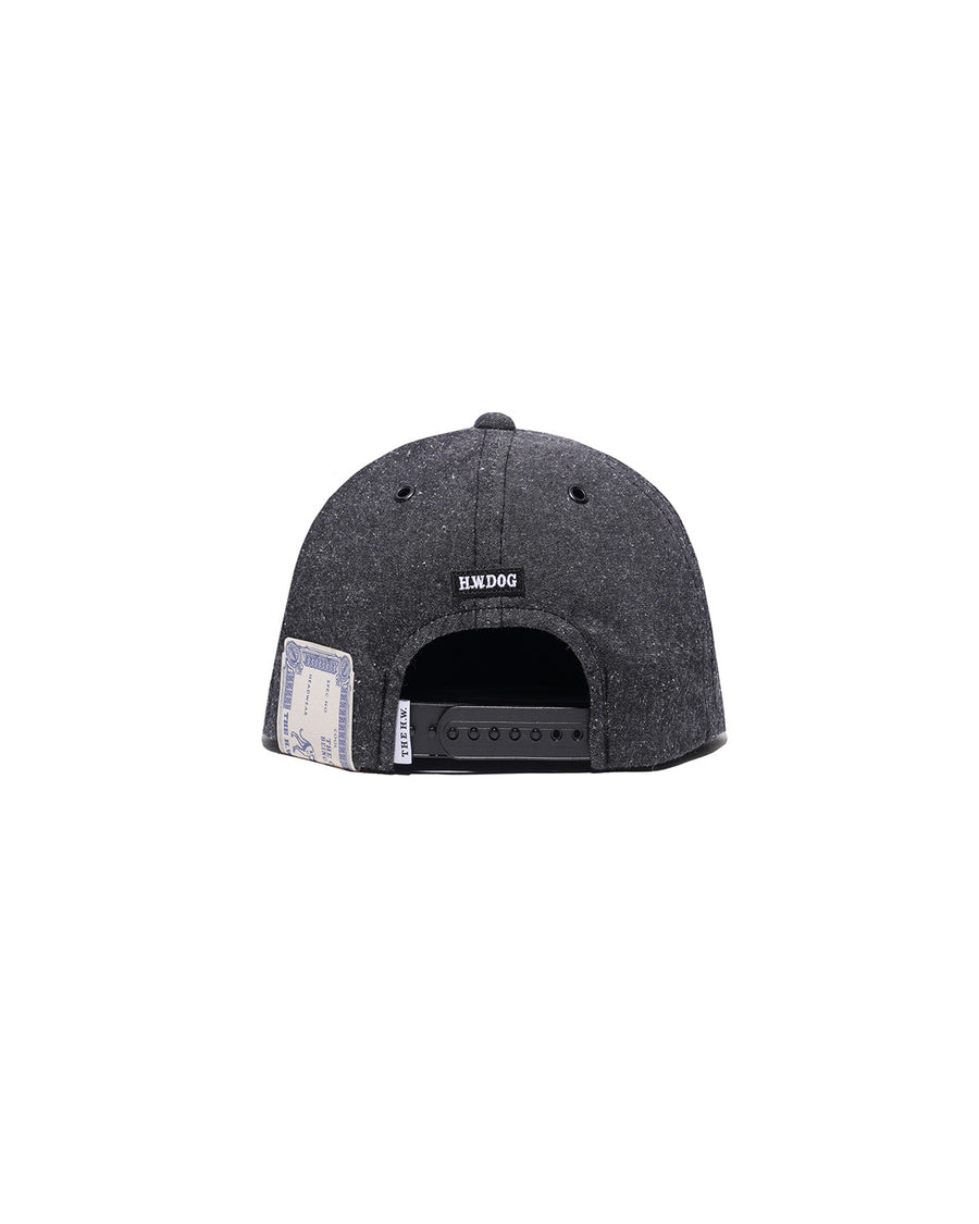 DENIM SKATE CAP - Black