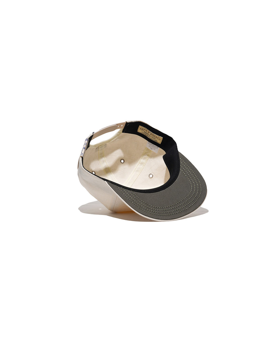 DENIM SKATE CAP - Natural