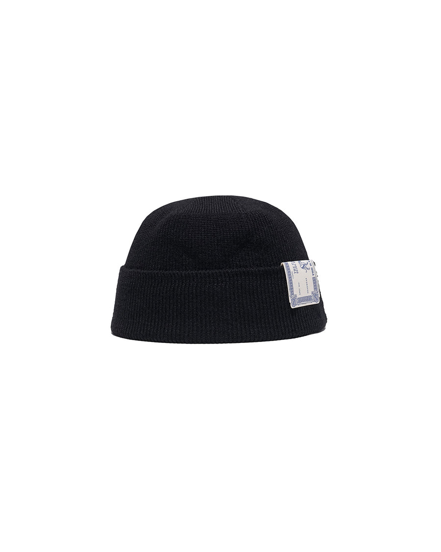 40'S USN KNIT CAP - Black
