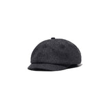 NEWS PAPER BOYS CAP - Black