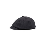 NEWS PAPER BOYS CAP - Black