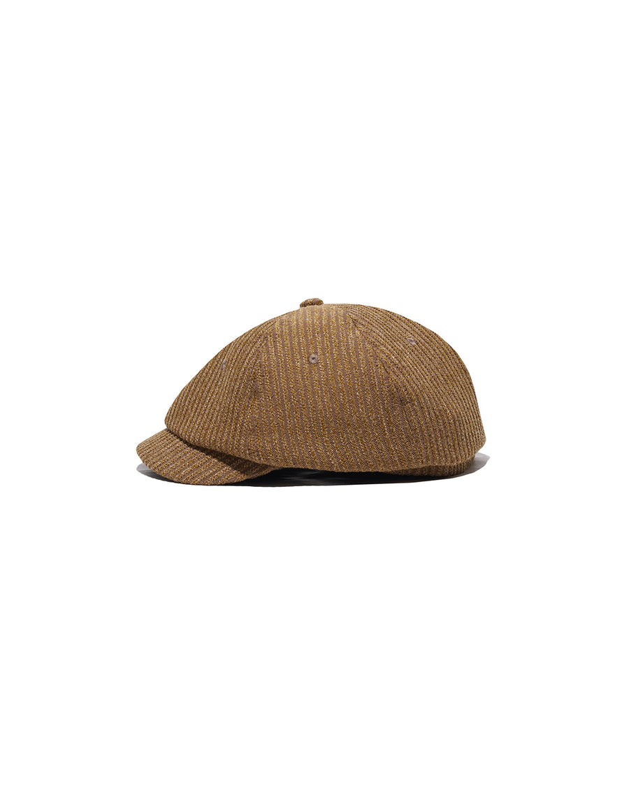 NEWS PAPER BOYS CAP - Mustard