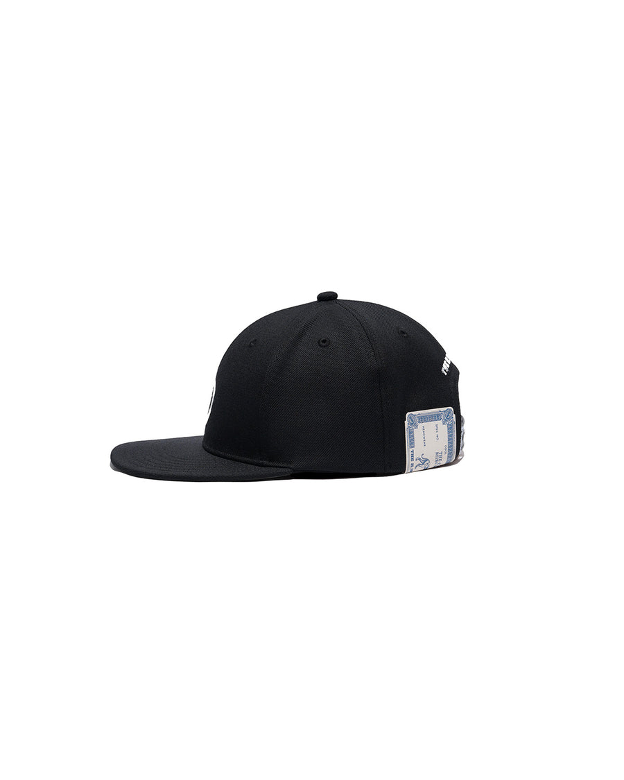 SUMMER WOOL BOX CAP - Black