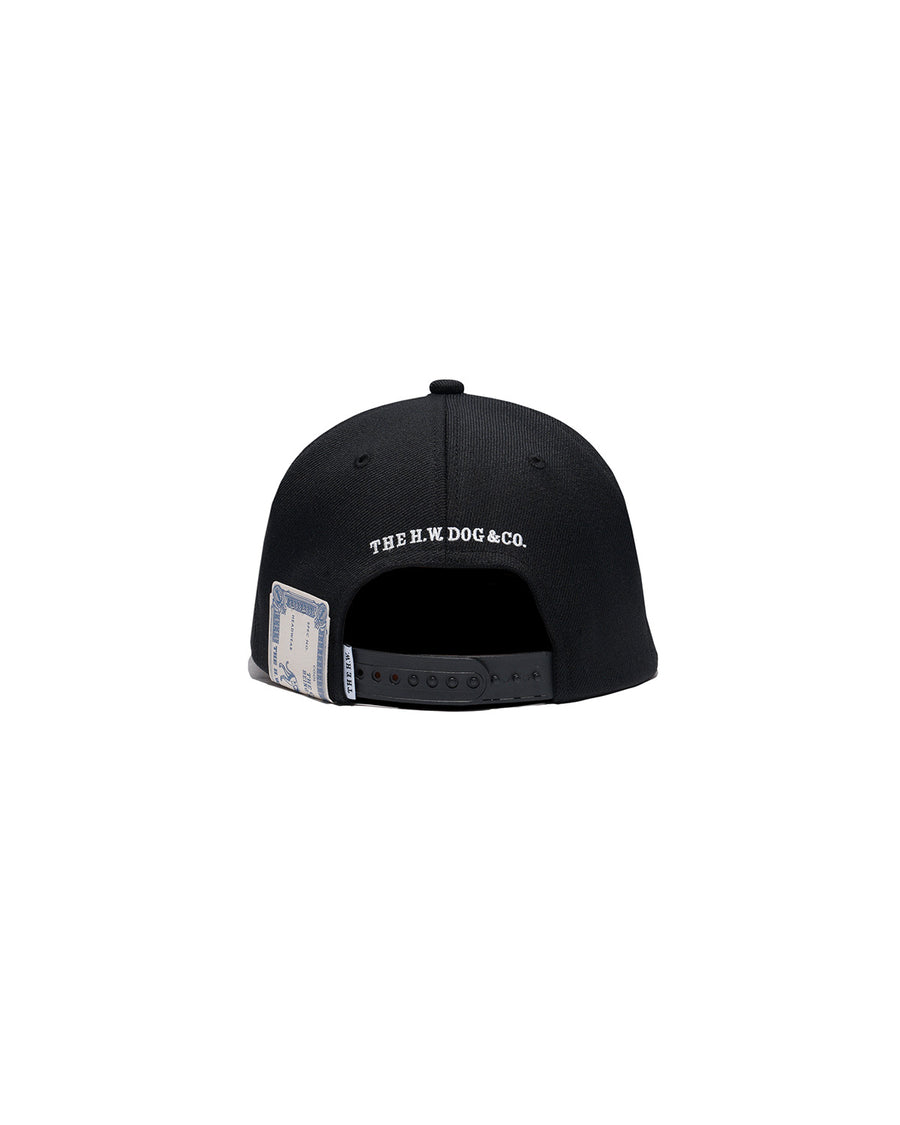 SUMMER WOOL BOX CAP - Black