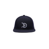 SUMMER WOOL BOX CAP - Navy