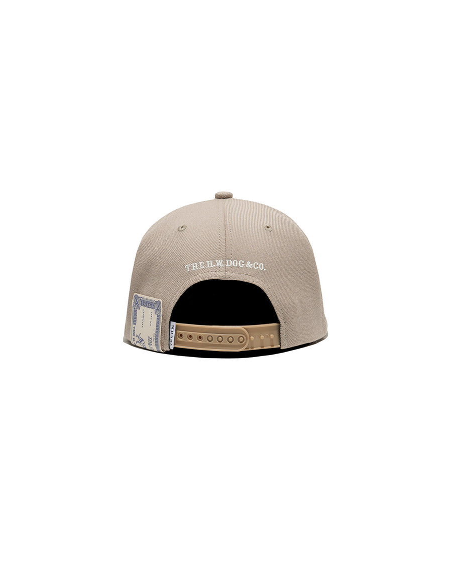SUMMER WOOL BOX CAP - Beige