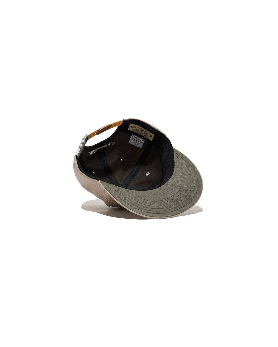 SUMMER WOOL BOX CAP - Beige