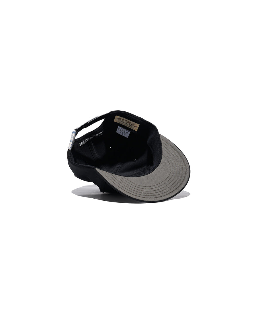 SUMMER WOOL BOX CAP - Black