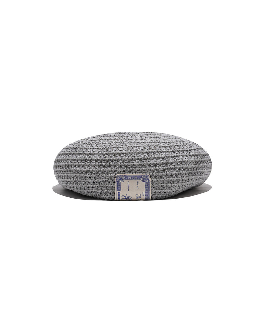 MESH BASIC BERET - Gray