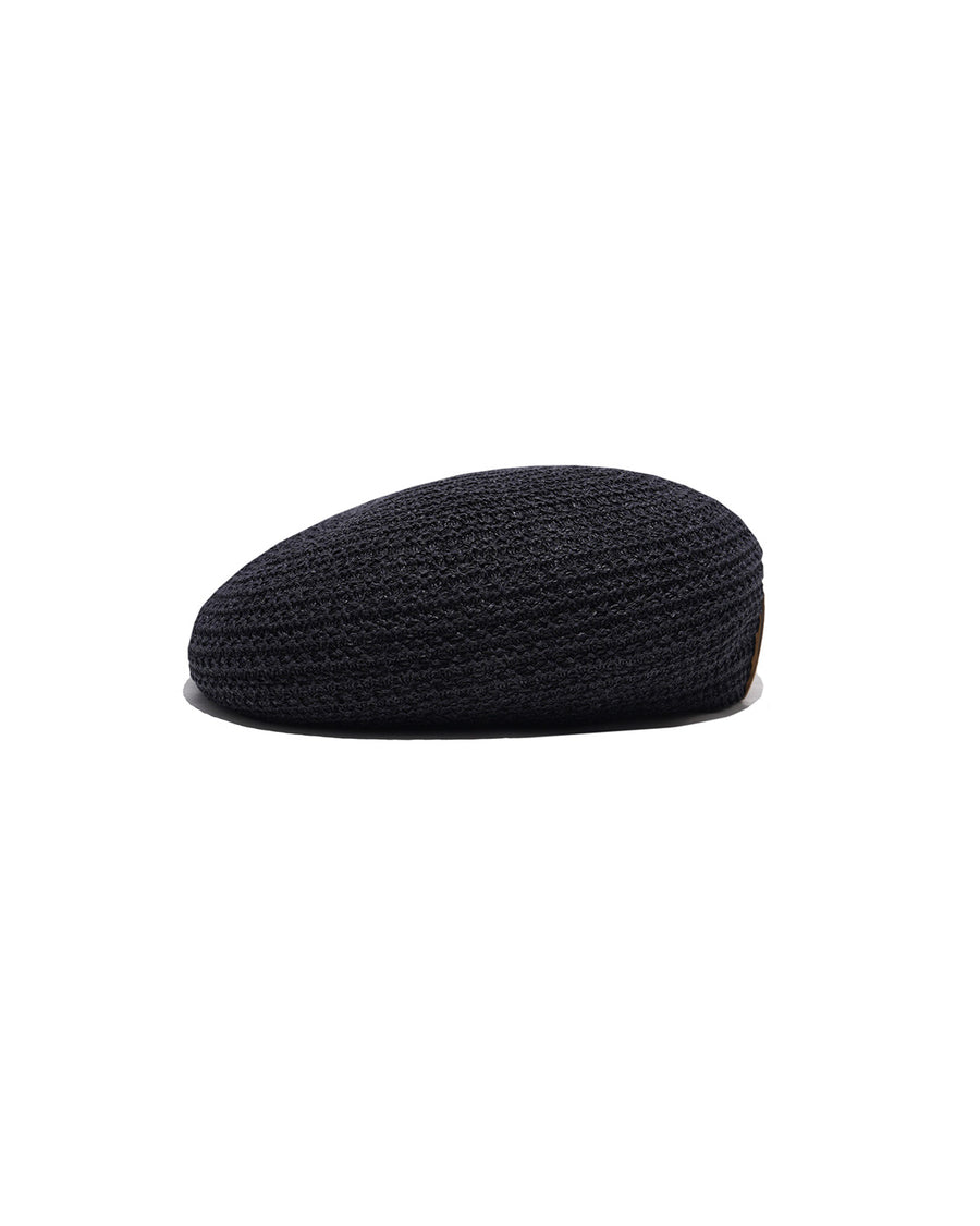 MESH BASIC BERET - Black