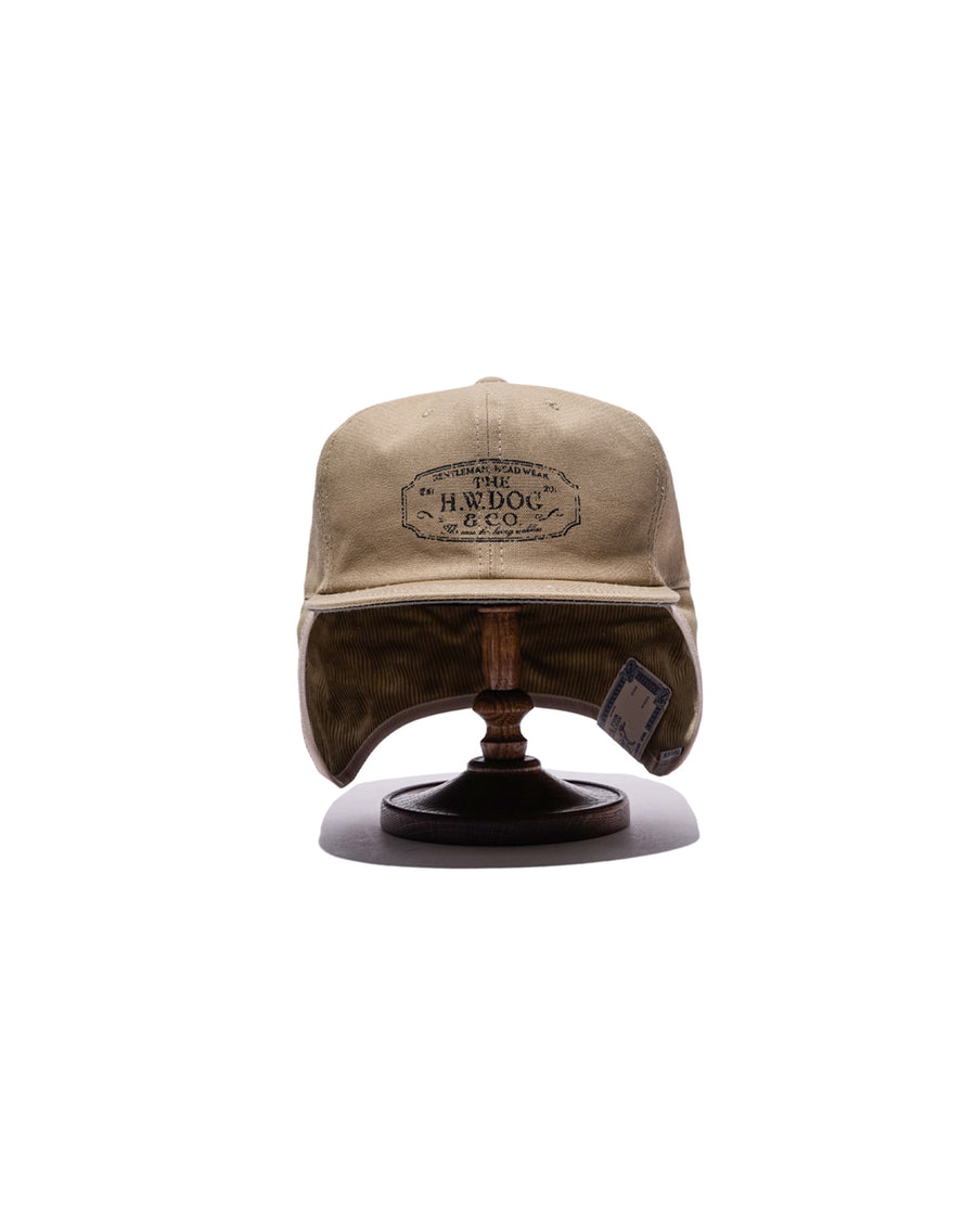 TRUCKER WINTER CAP - Beige