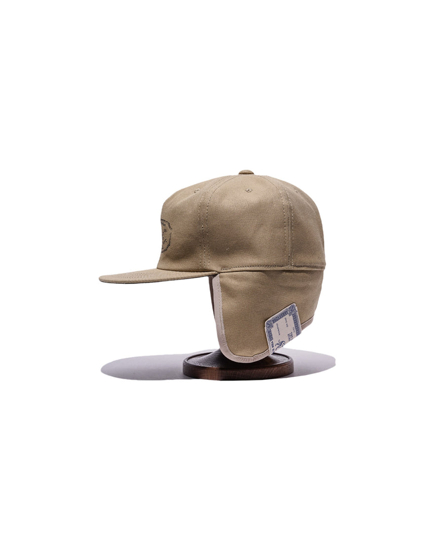 TRUCKER WINTER CAP - Beige