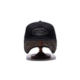 TRUCKER WINTER CAP - Black