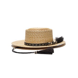PORK PIE HAT - Natural