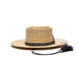 PORK PIE HAT - Natural