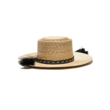 PORK PIE HAT - Natural