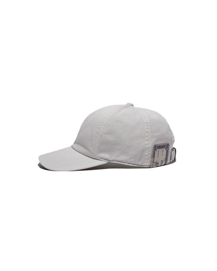 BIO WASH UNION CAP - White