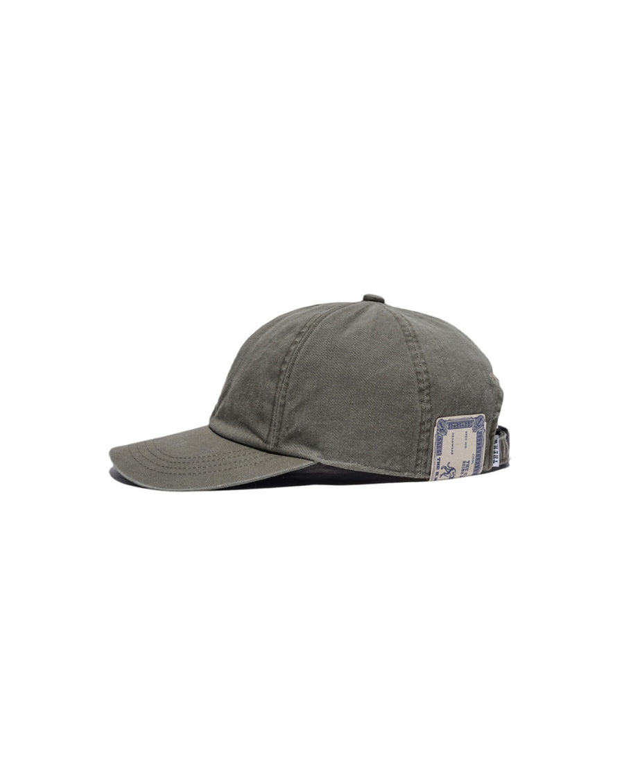 BIO WASH UNION CAP - Olive