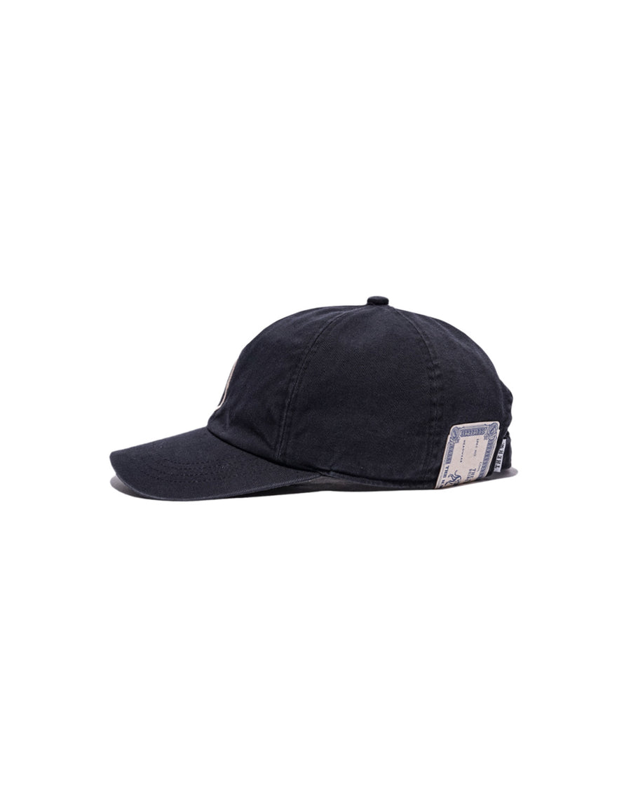 BIO WASH UNION CAP - Black