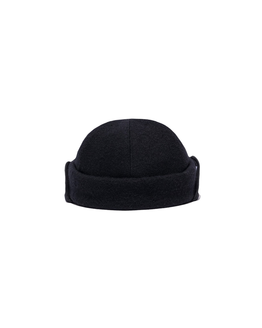 FLAP ROLL CAP - Black