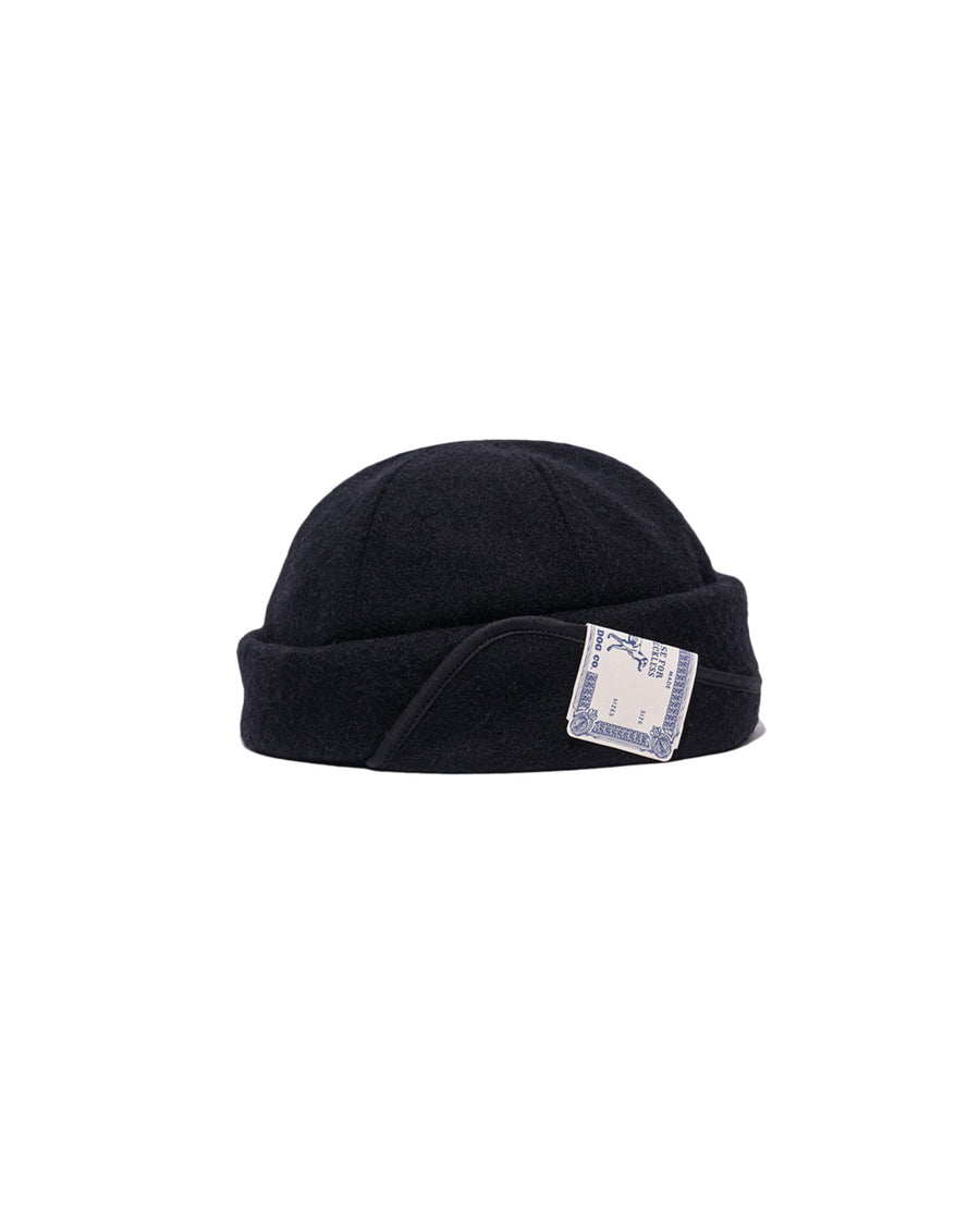 FLAP ROLL CAP - Black