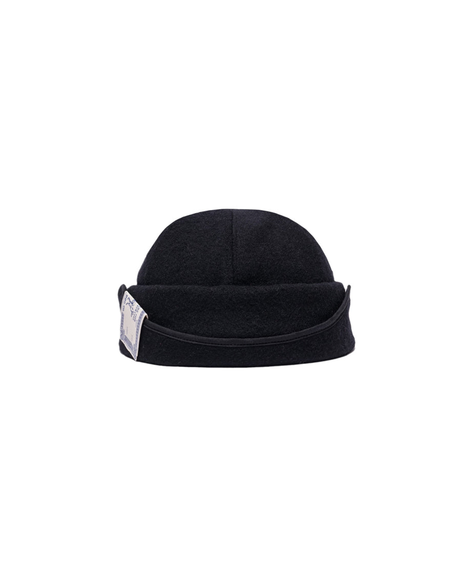 FLAP ROLL CAP - Black