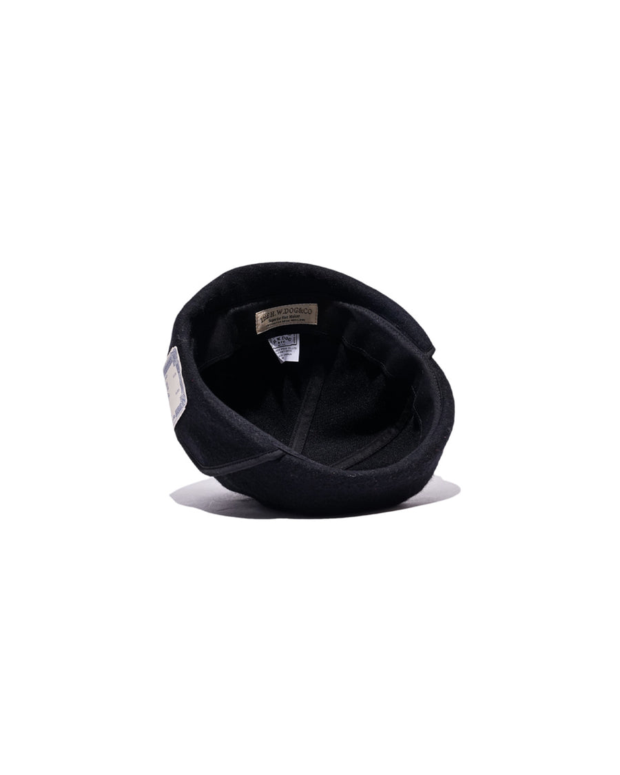FLAP ROLL CAP - Black