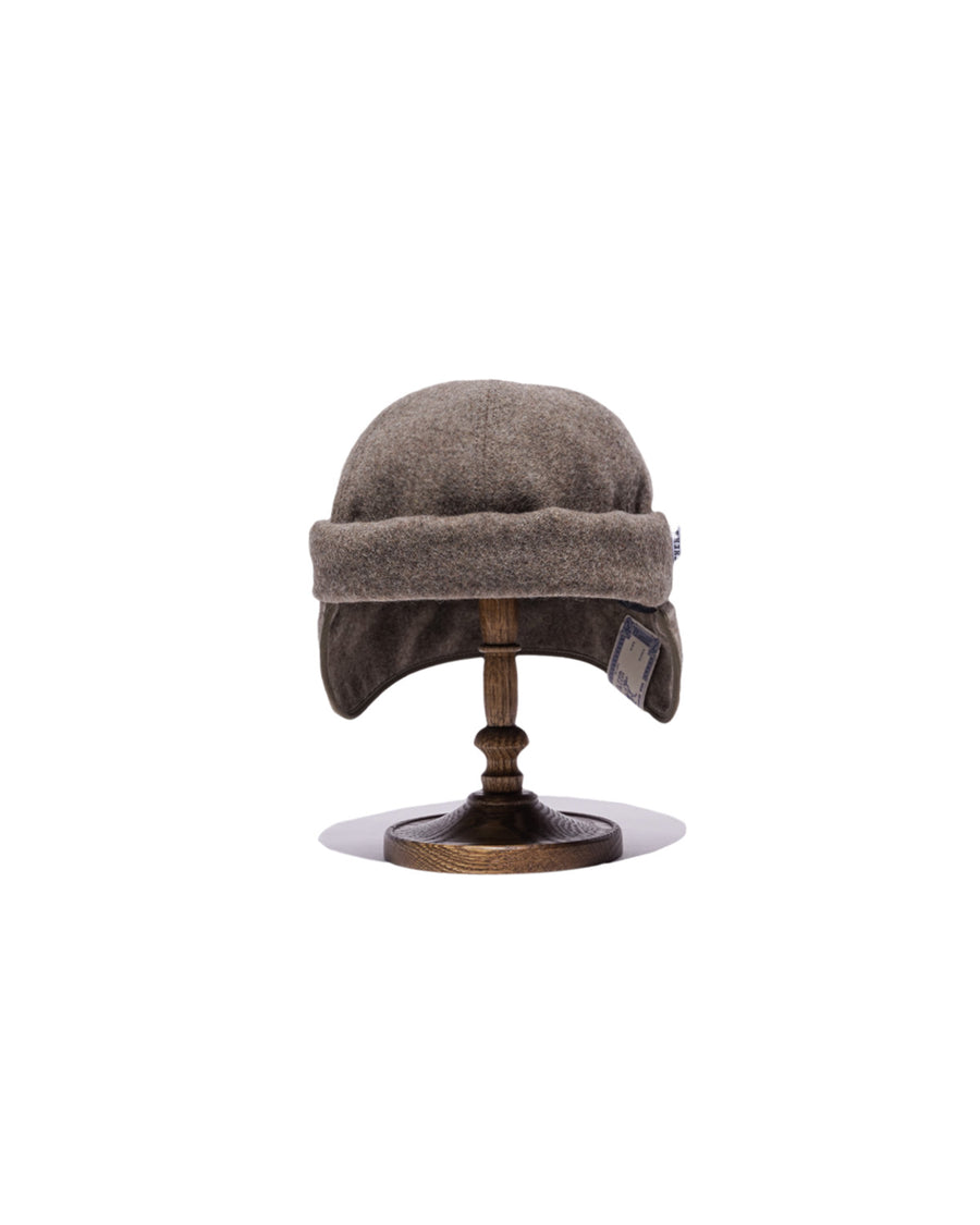 FLAP ROLL CAP - Beige