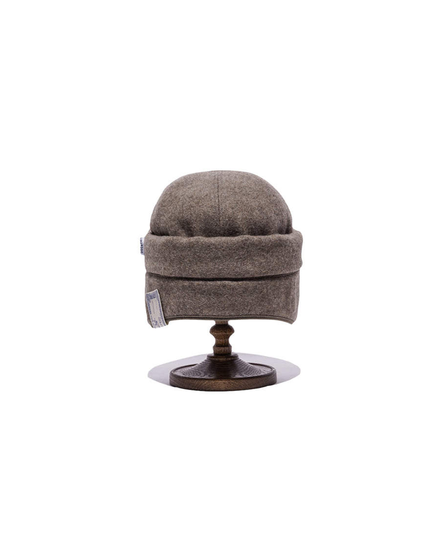 FLAP ROLL CAP - Beige