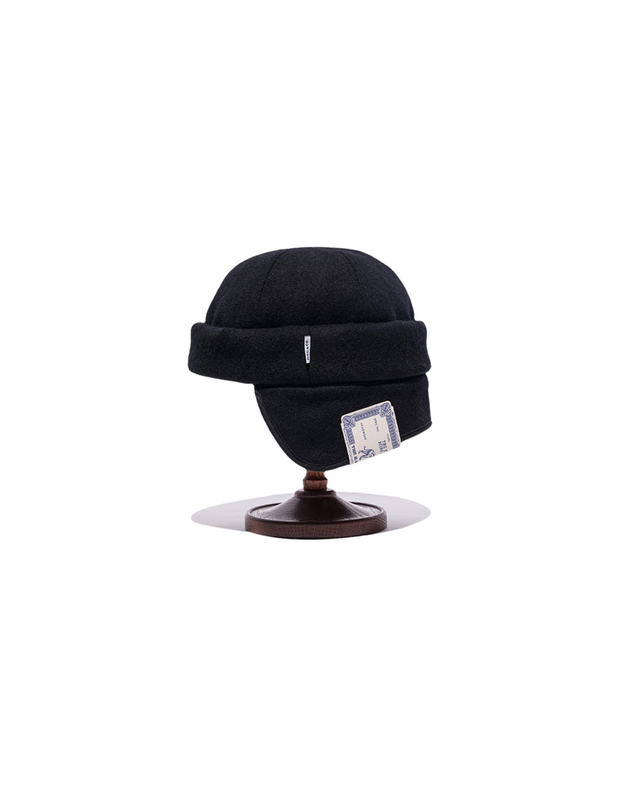 FLAP ROLL CAP - Black