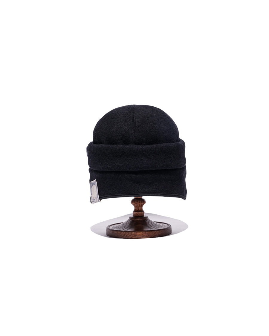 FLAP ROLL CAP - Black