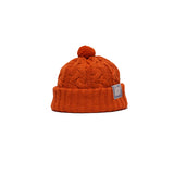 BIG CABLE KNIT - Orange
