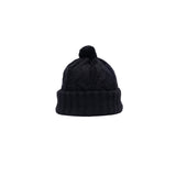 BIG CABLE KNIT - Black